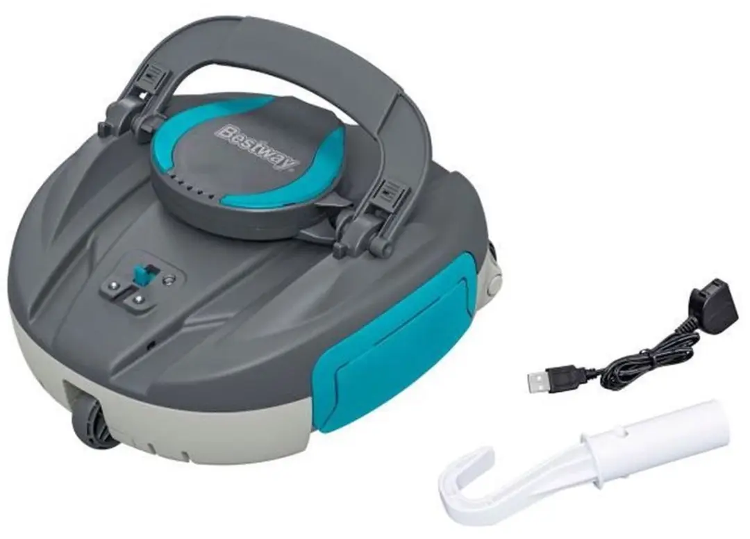 Bestway Agathe Zwembadrobot 58865 - 15 m² - Grijs/Turkoois