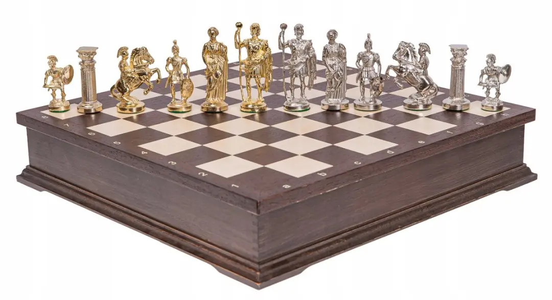 Square Enix Romeinse Schaken Wenge Houten Bord