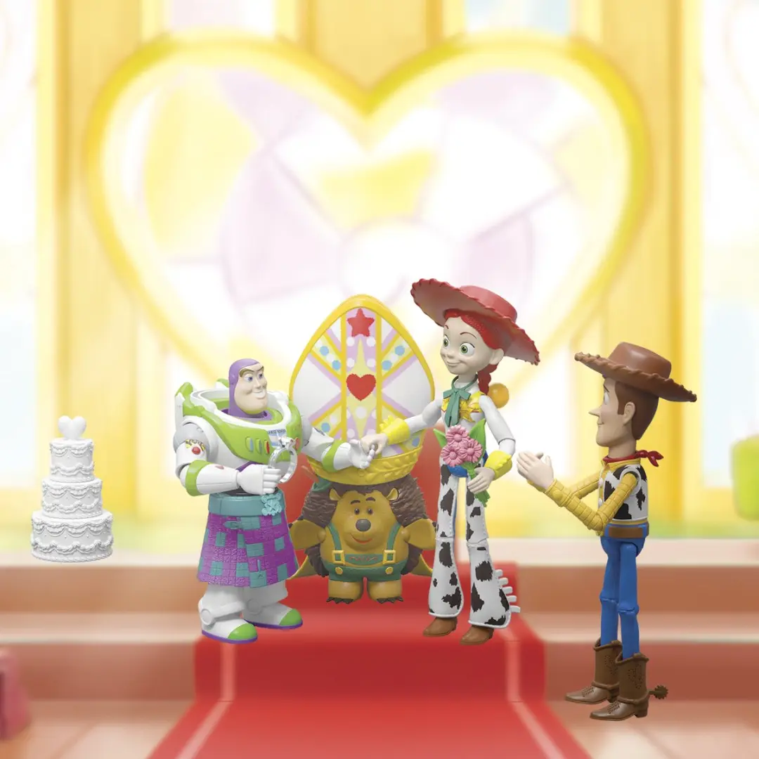 Mattel Disney Toy Story 5 Buzz & Jessie Voor Altijd Speelfiguren - 4 Stuks Meerkleurig