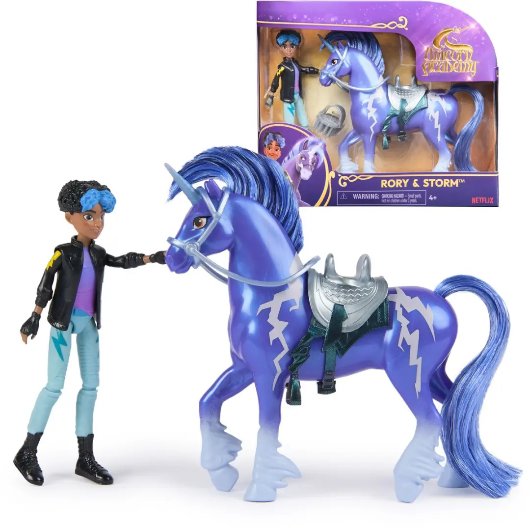 Unicorn Academy Rory & Storm-set Poppenaccessoires