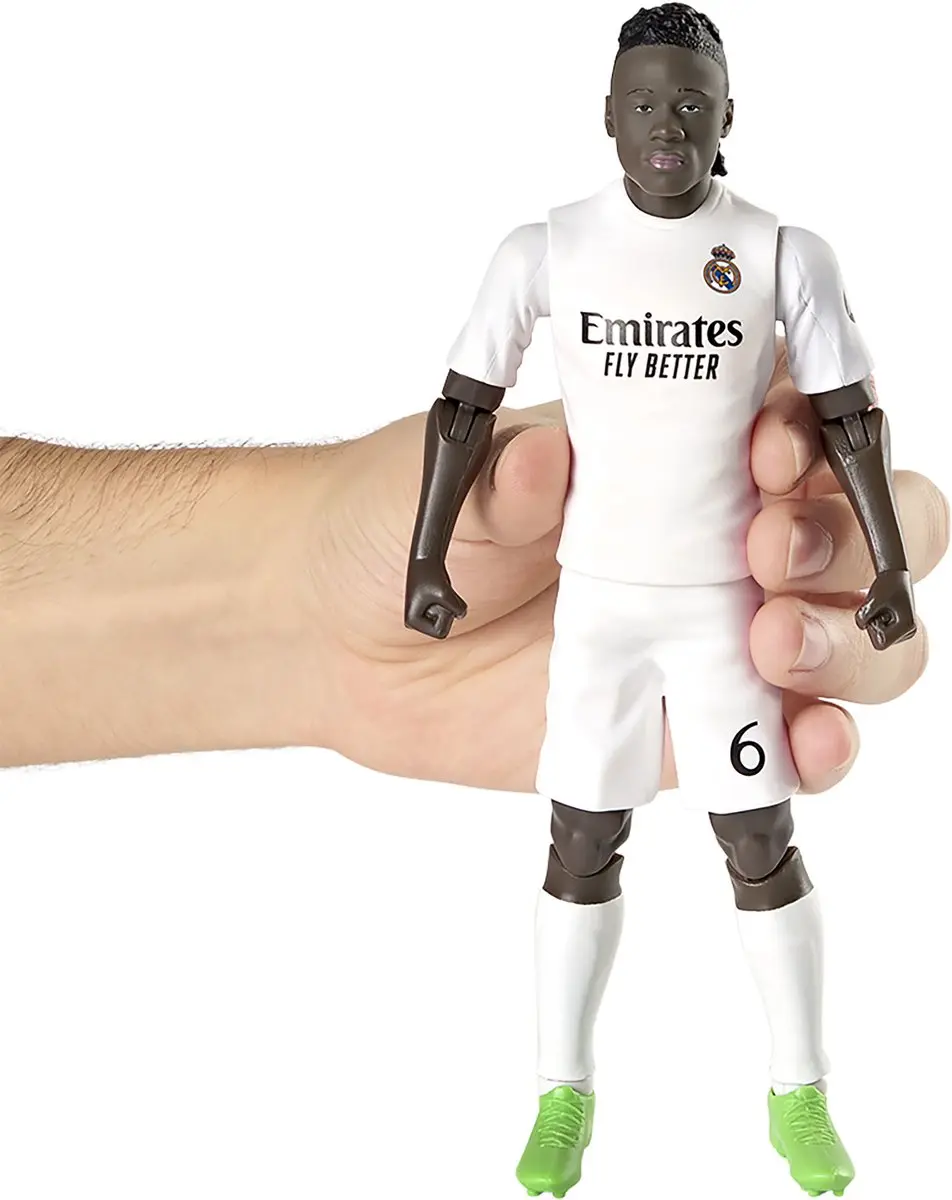 Van der Meulen Socker Real Madrid Camavinga 20cm - 6 Spelers - Meerkleurig