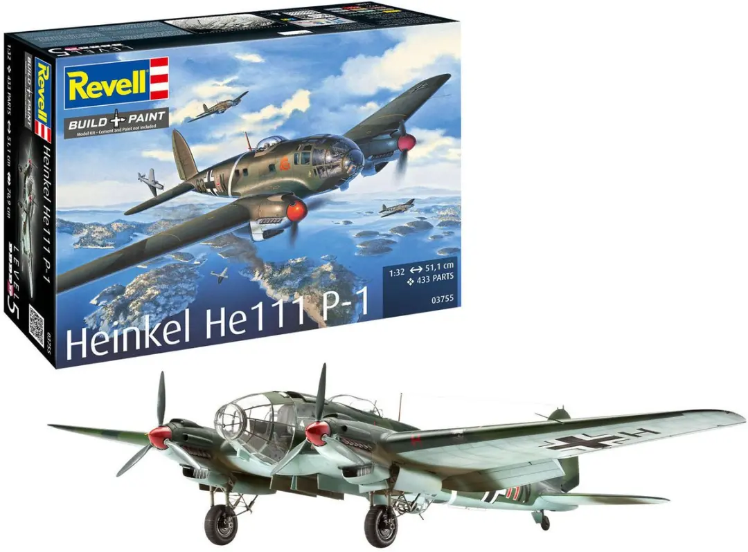 Revell Heinkel He 111P-1 1:32 Modelbouwpakket