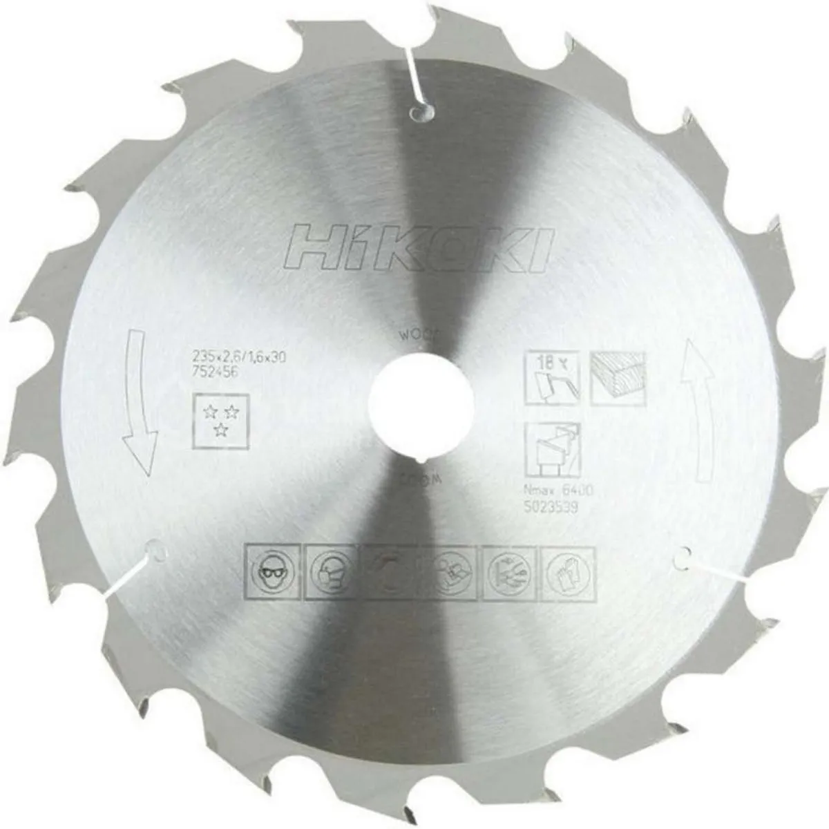 HiKOKI Accessoires - Zaagblad voor hout 305x30 mm, 24 tanden 752486