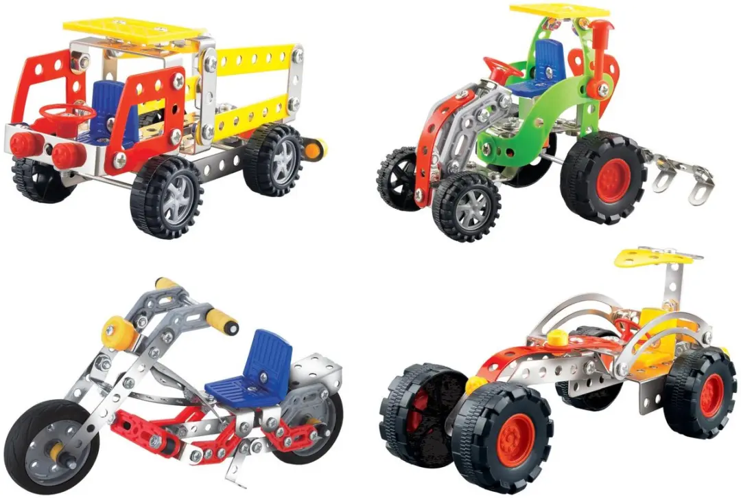 Eddy Toys Metalen Bouwpakket 100 Stuks