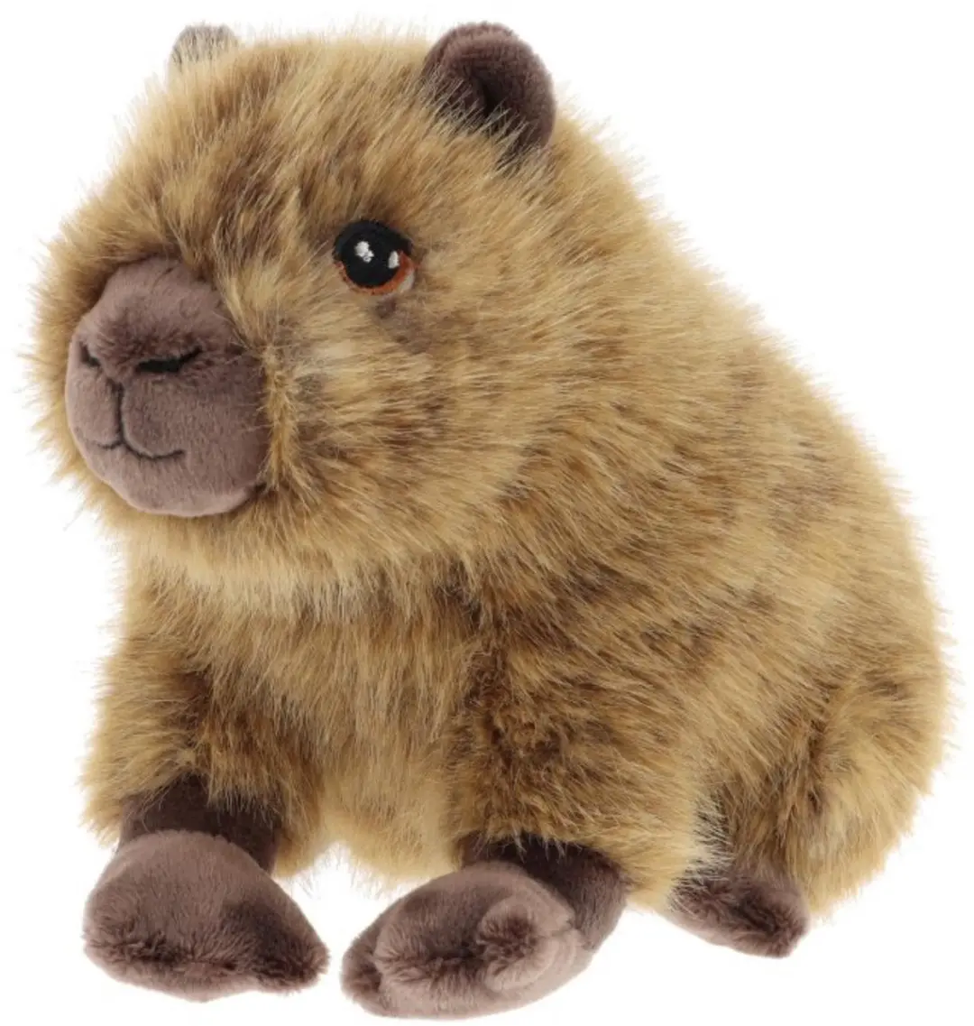 Keel Toys Pluche Capybara Bruin - 25 cm