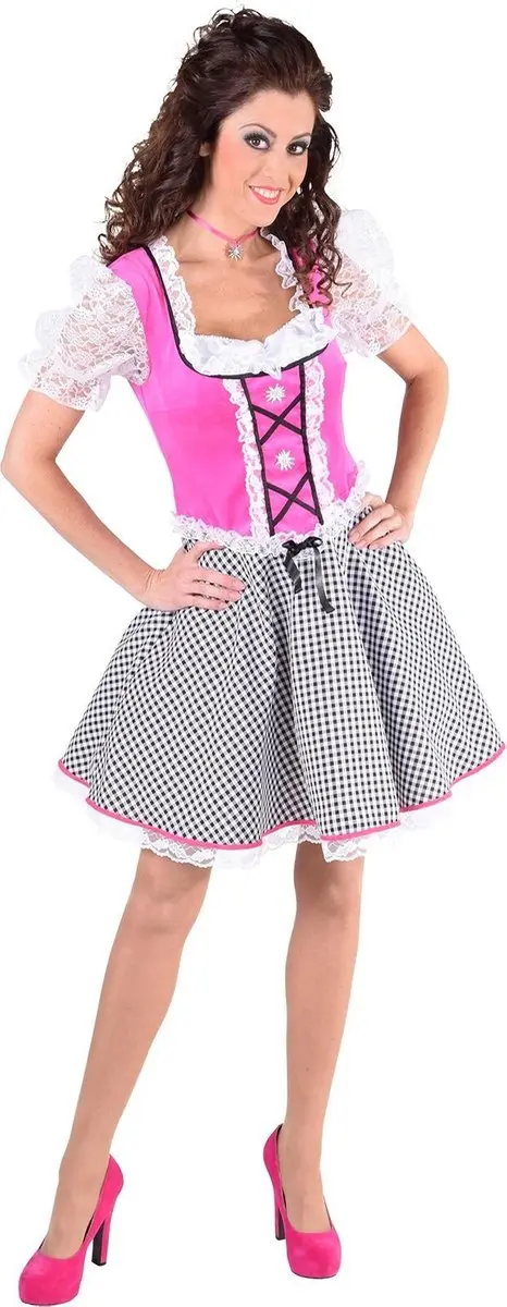 Dirndl Nicky rood populair