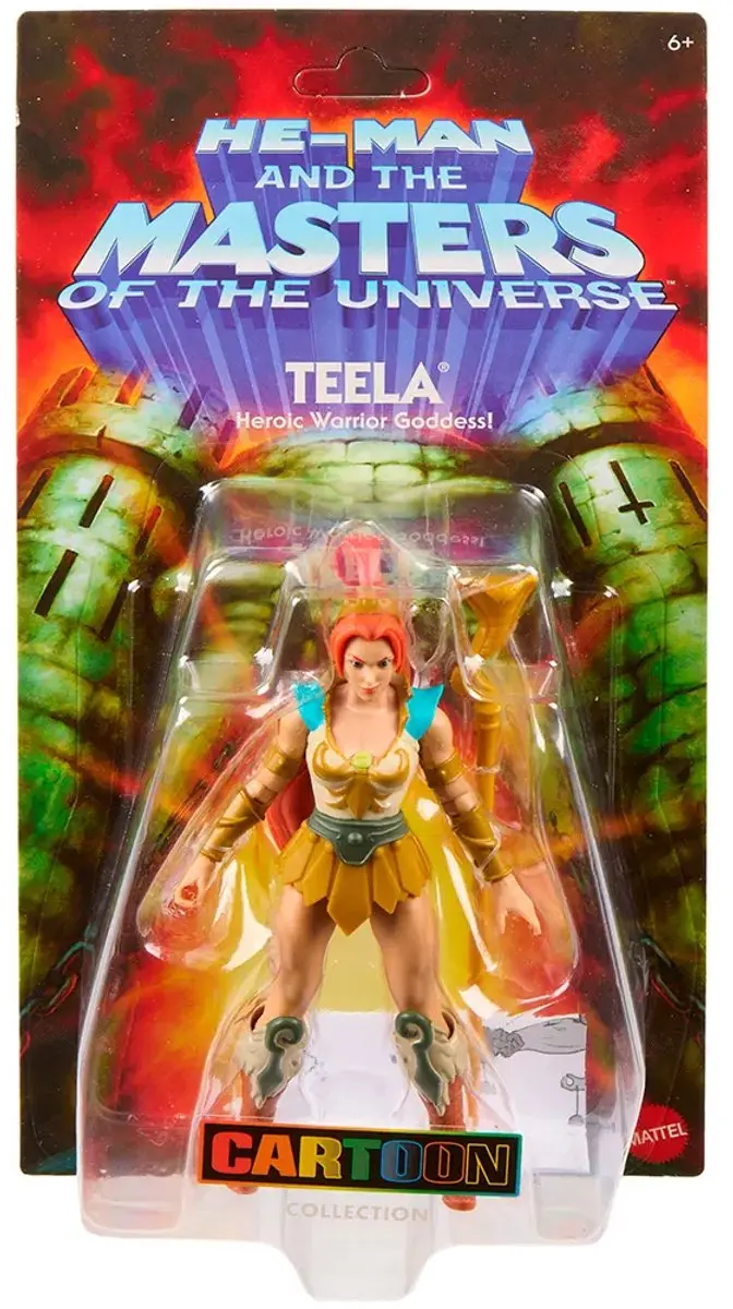 Mattel Masters of the Universe Origins Teela Action Figuur - 14cm - MATTJHK00