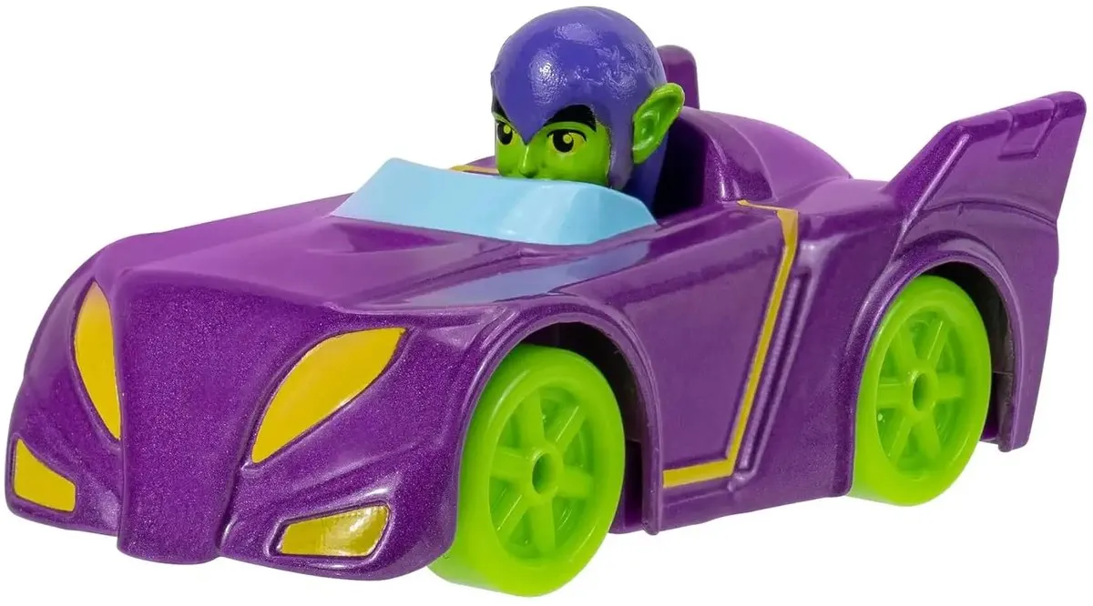 Hasbro Spidey Amazing Friends Green Goblin Voertuig 8cm - Divers - afbeelding 3 van 3