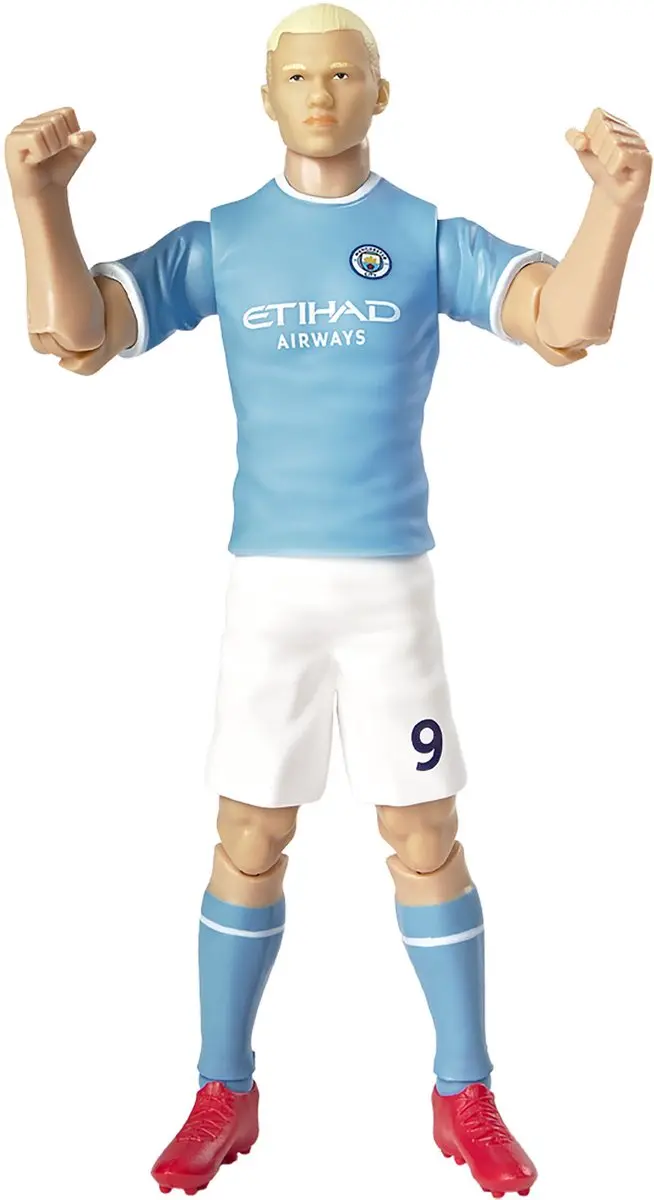 Van der Meulen Voetbalfiguur Manchester City Erling Haaland 20cm