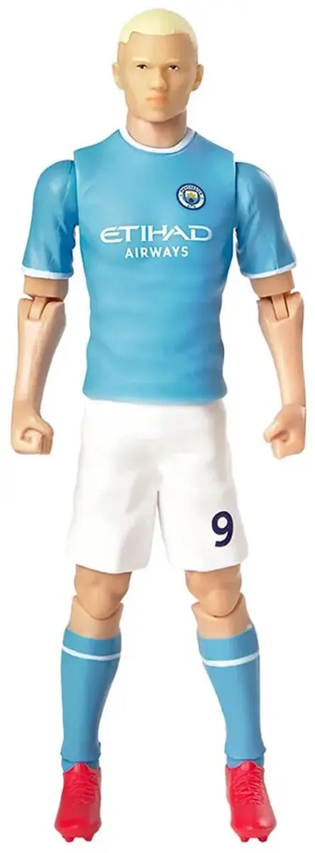 Van der Meulen Voetbalfiguur Manchester City Erling Haaland 20cm - Meerkleurig