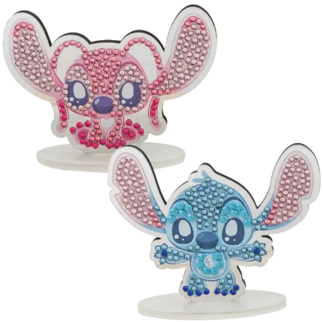 Disney Stitch & Angel Mag Buddies Set - Meerkleurig