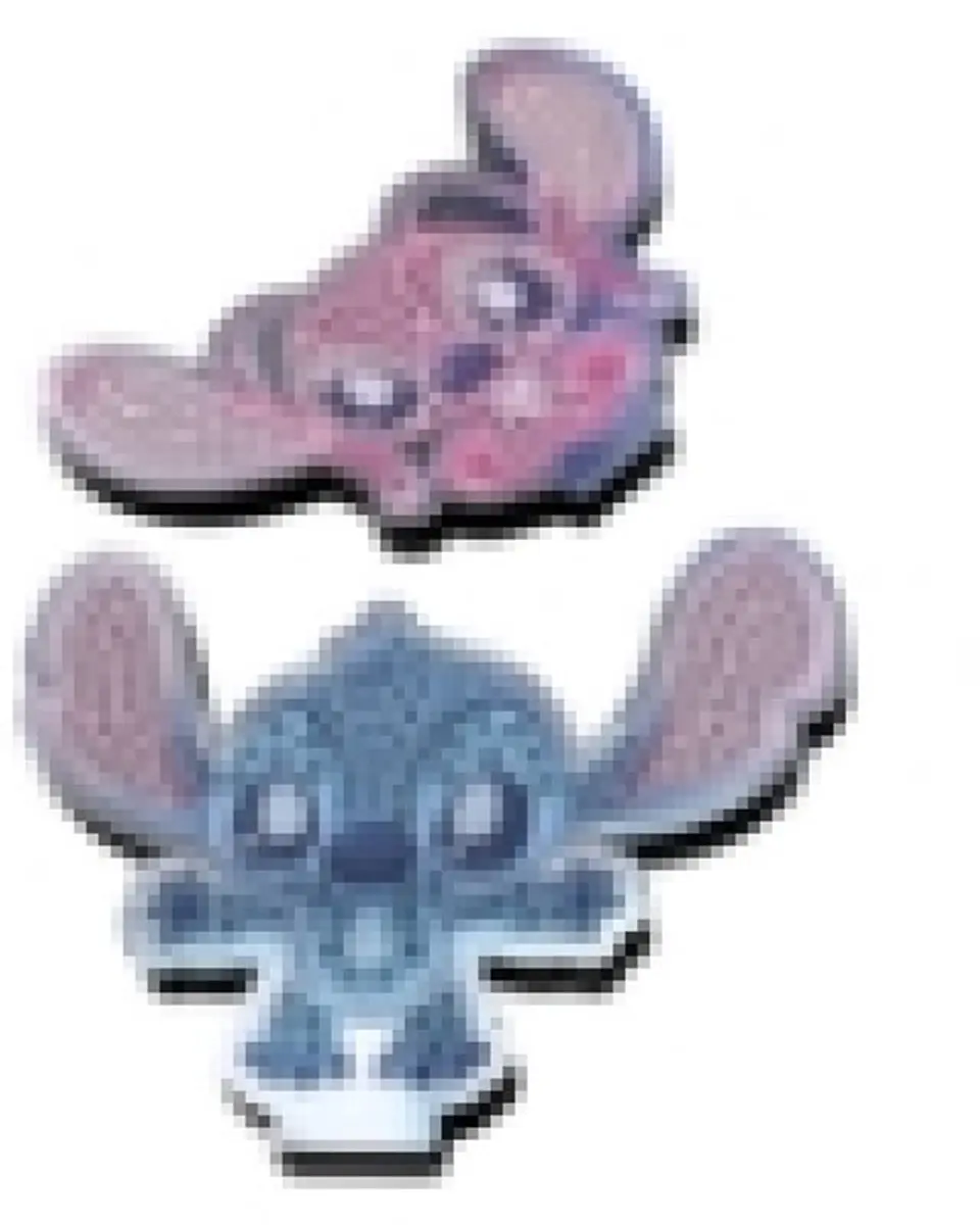 Disney Stitch & Angel Mag Buddies Set - Meerkleurig