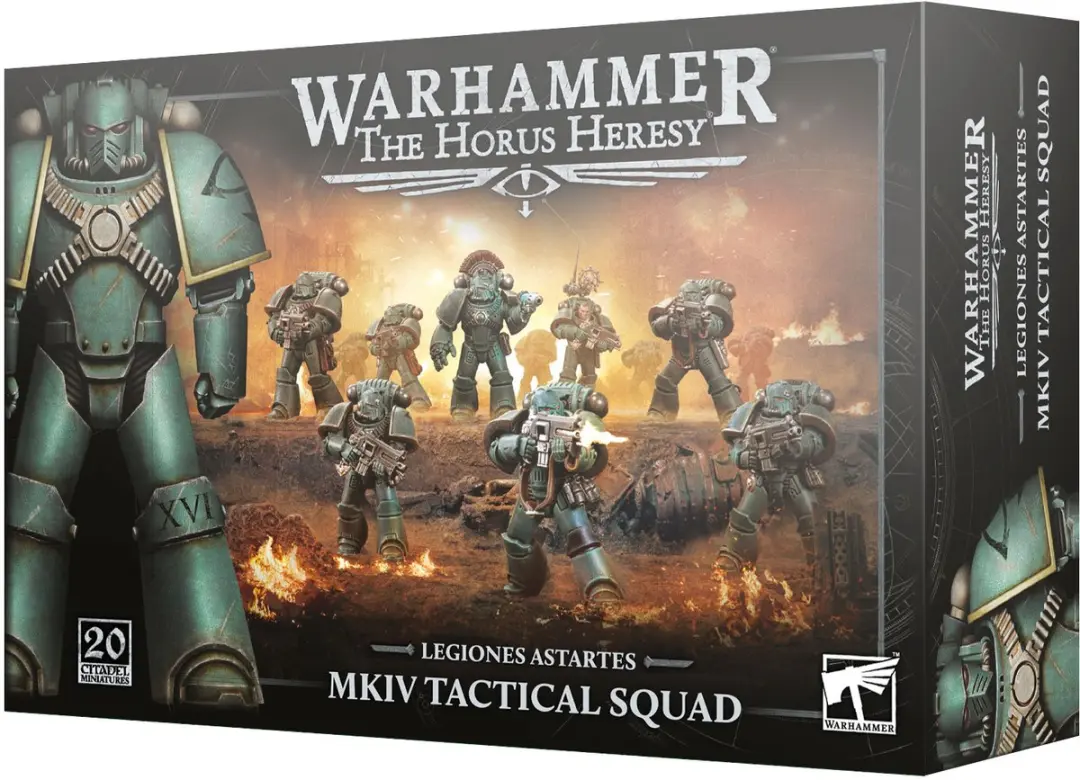 Games Workshop Legiones Astartes MKIV Tactical Squad