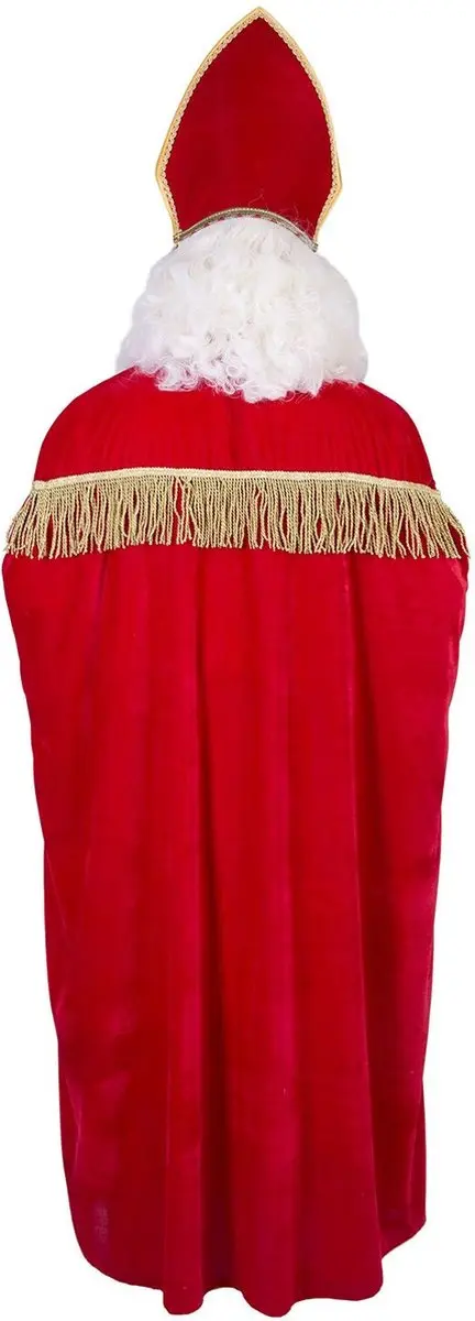Espa Sinterklaas Kostuum - One Size - Rood/Wit