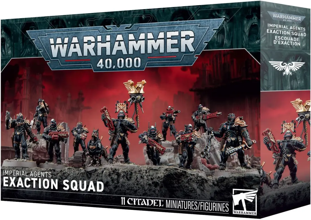 Games Workshop Imperial Agents Exaction Squad