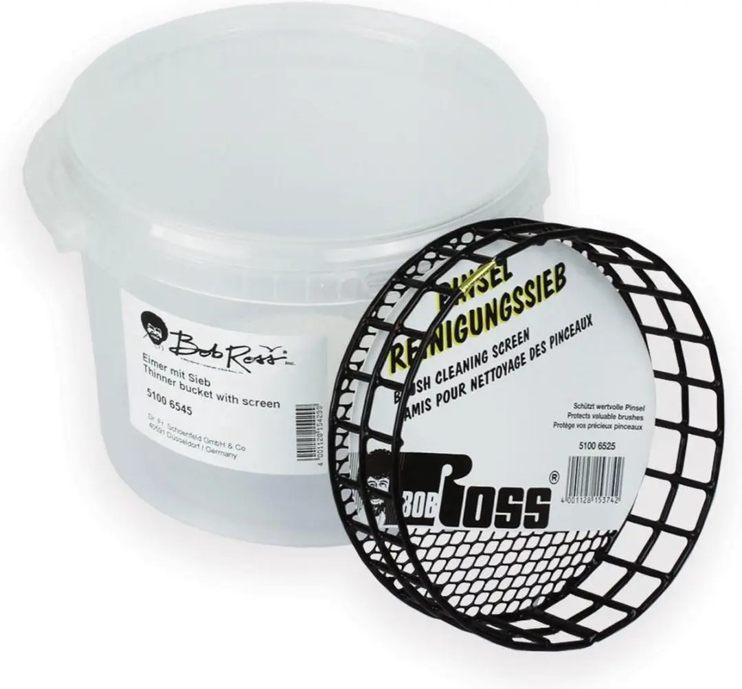 Bob Ross Emmer met Reinigingszeef 1500ml