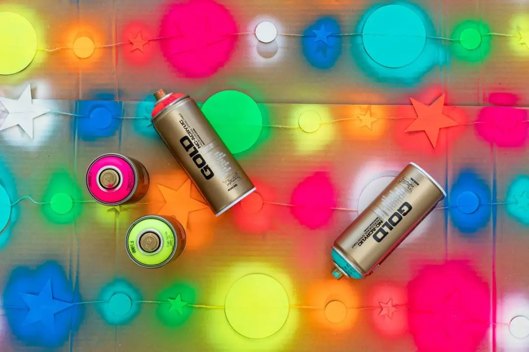 Montana Gold Spuitbussen Set - 8 Fluor Kleuren 400ml
