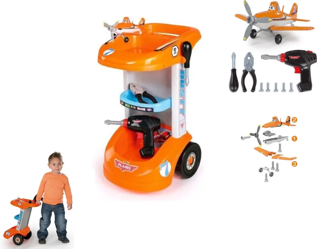 Smoby Disney Planes Gereedschaptrolley