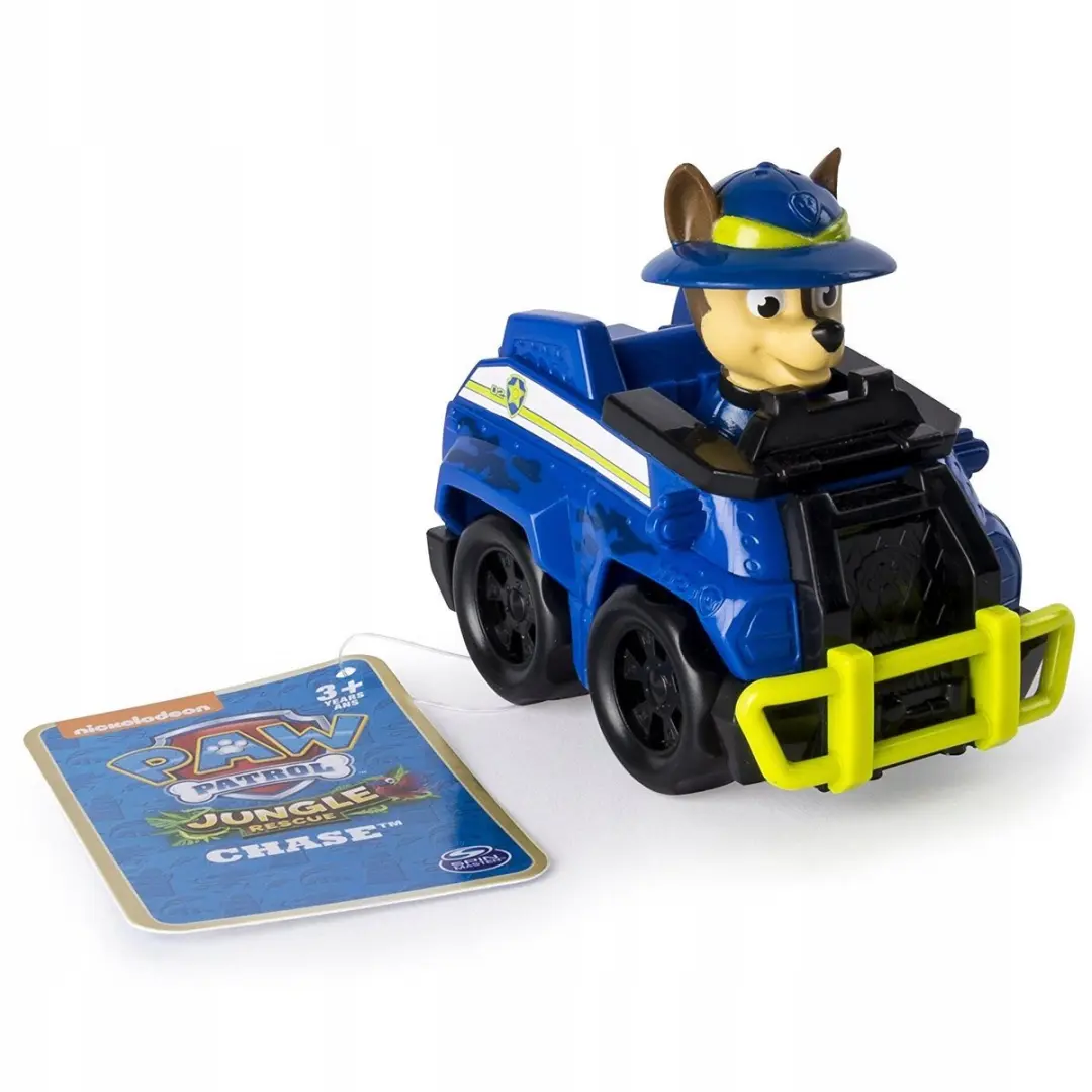 PAW Patrol Jungle Chase Speelgoedauto - Blauw/Geel/Zwart