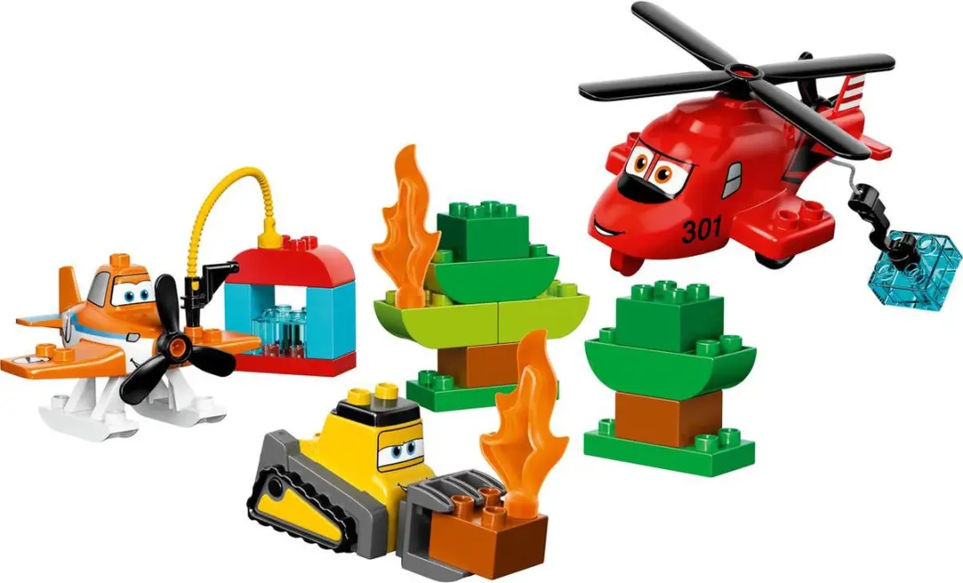 LEGO Brandweer- en Reddingsteam 10538 - 30 Stukken - Rood