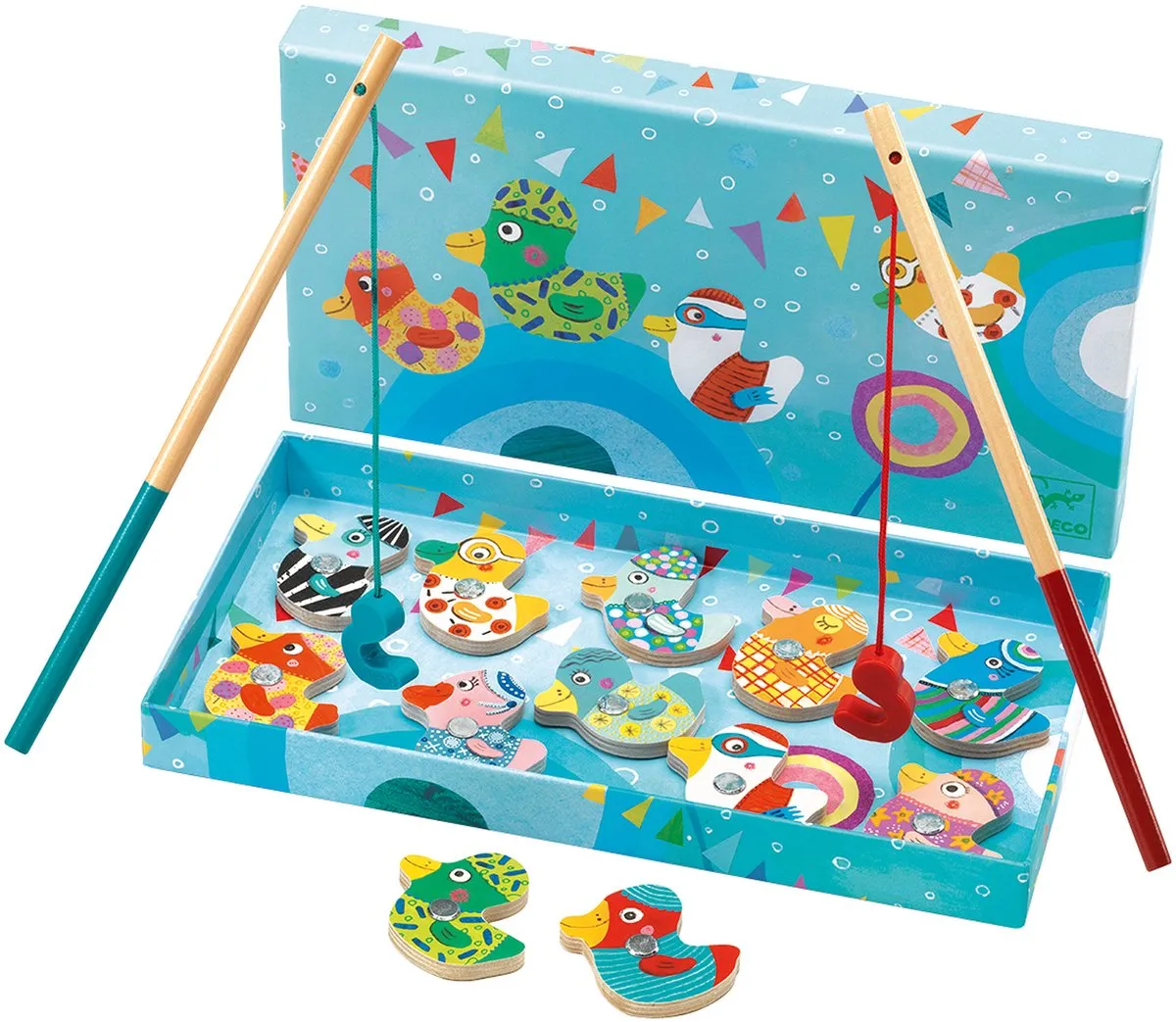 Djeco Magneetvisspel DJ01654 - Houten Speelgoed