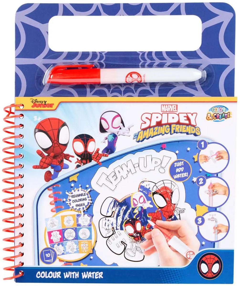 Spider-Man Waterkleurboekje Sp24354 - Meerkleurig