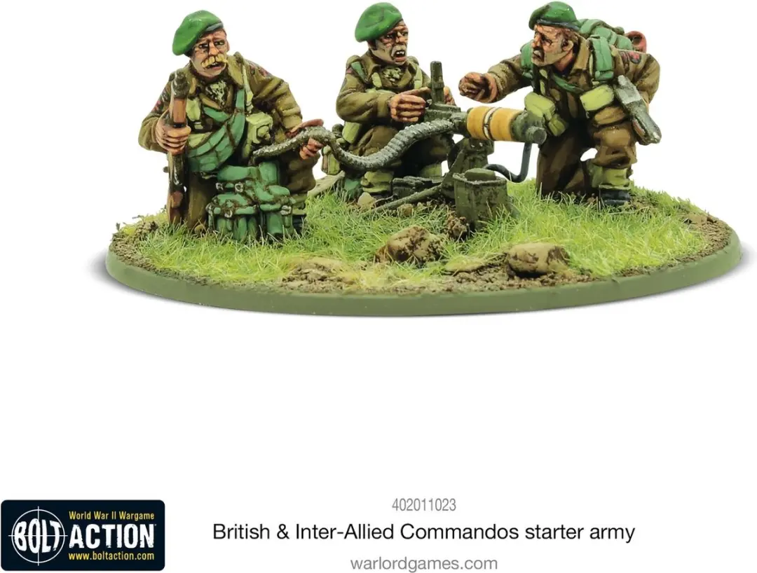 Warlord Games British & Inter-Allied Commandos Starter Army