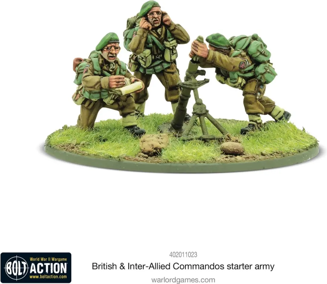Warlord Games British & Inter-Allied Commandos Starter Army - afbeelding 6 van 6