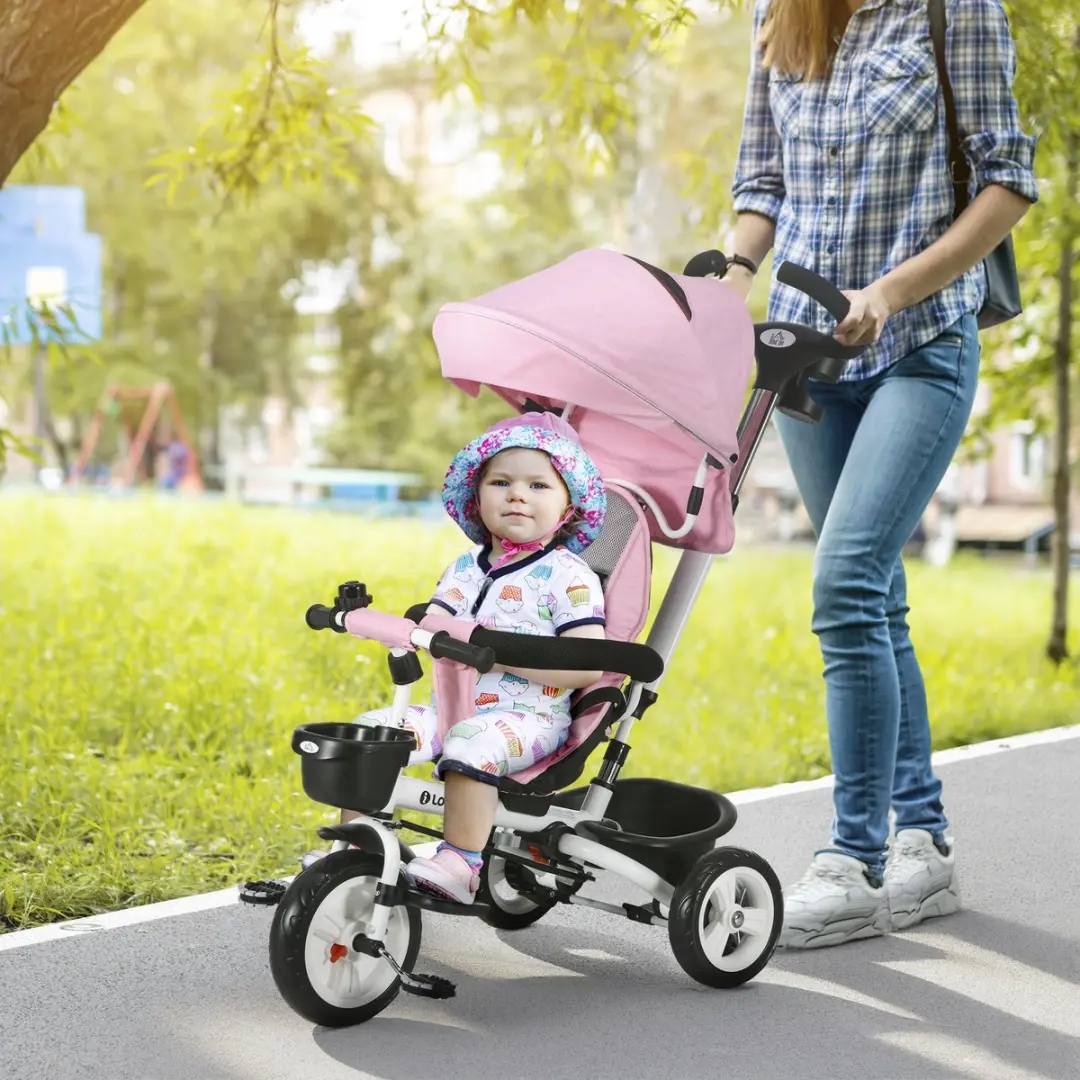 Homcom Kids Tricycle - Roze
