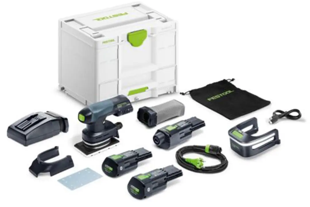 Festool RTSC 400 Accu-Schuurmachine - 2 Accu's - afbeelding 6 van 6