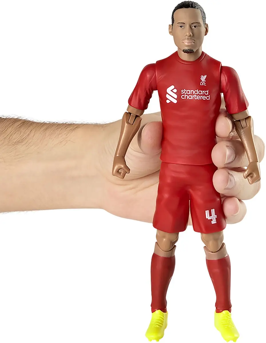 Van der Meulen Socker Liverpool Virgil van Dijk - 20cm - Meerkleurig