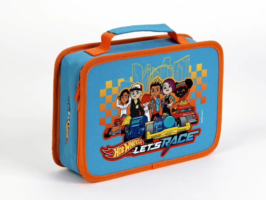 Klein Toys Hot Wheels Verzamelkoffer 9682 - 12 Auto's - 25x18x8cm - Blauw