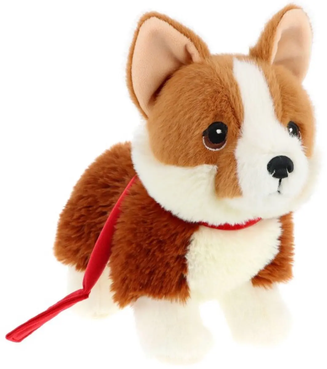 Keel Toys Corgi Pluche Hond - Bruin 23cm