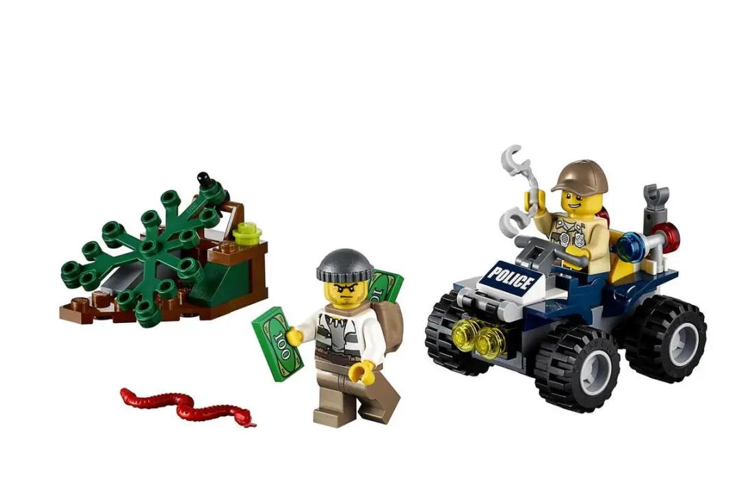 LEGO ATV Patrouillevoertuig 196 Stukken - 2 Minifiguren