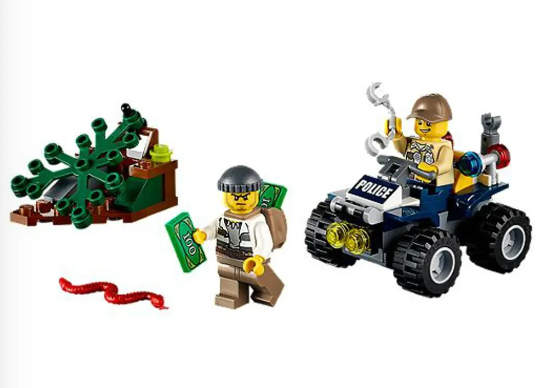 LEGO ATV Patrouillevoertuig 196 Stukken - 2 Minifiguren