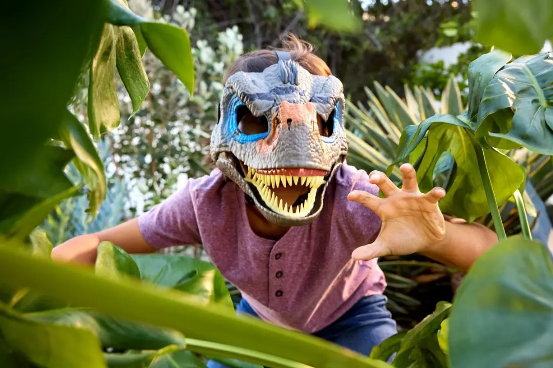 Jurassic World Velociraptor Masker - Meerkleurig