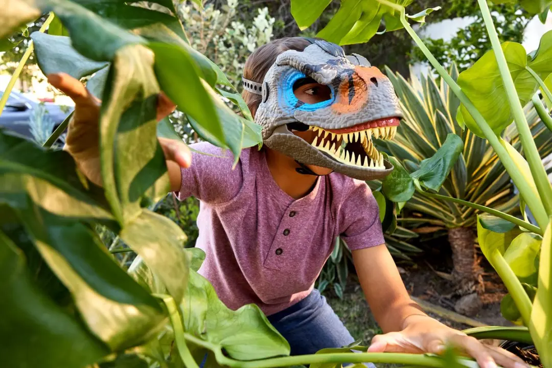 Jurassic World Velociraptor Masker - Meerkleurig