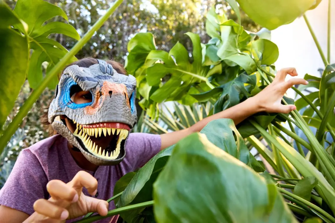 Jurassic World Velociraptor Masker - Meerkleurig - afbeelding 6 van 6