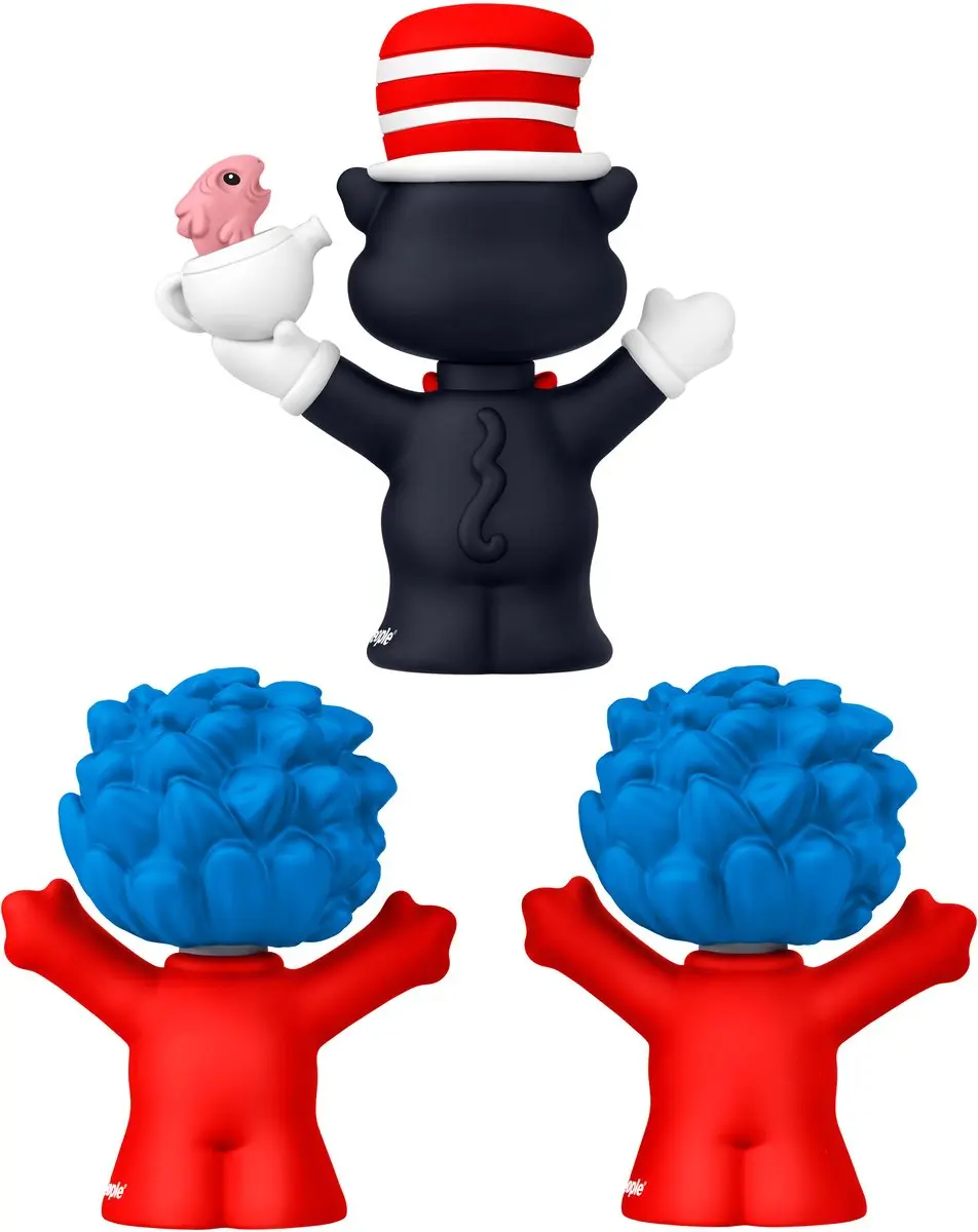 Mattel Little People Cat in the Hat Verzamelset - Meerkleurig