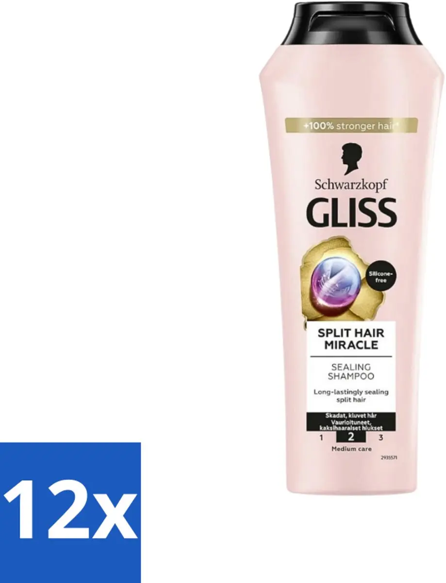 Gliss Kur Split Hair Miracle Shampoo 400ml