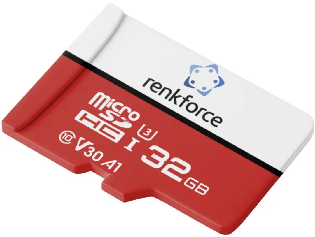 Renkforce RFmSD32 microSDHC 32GB A1 V30 - Kleurloos
