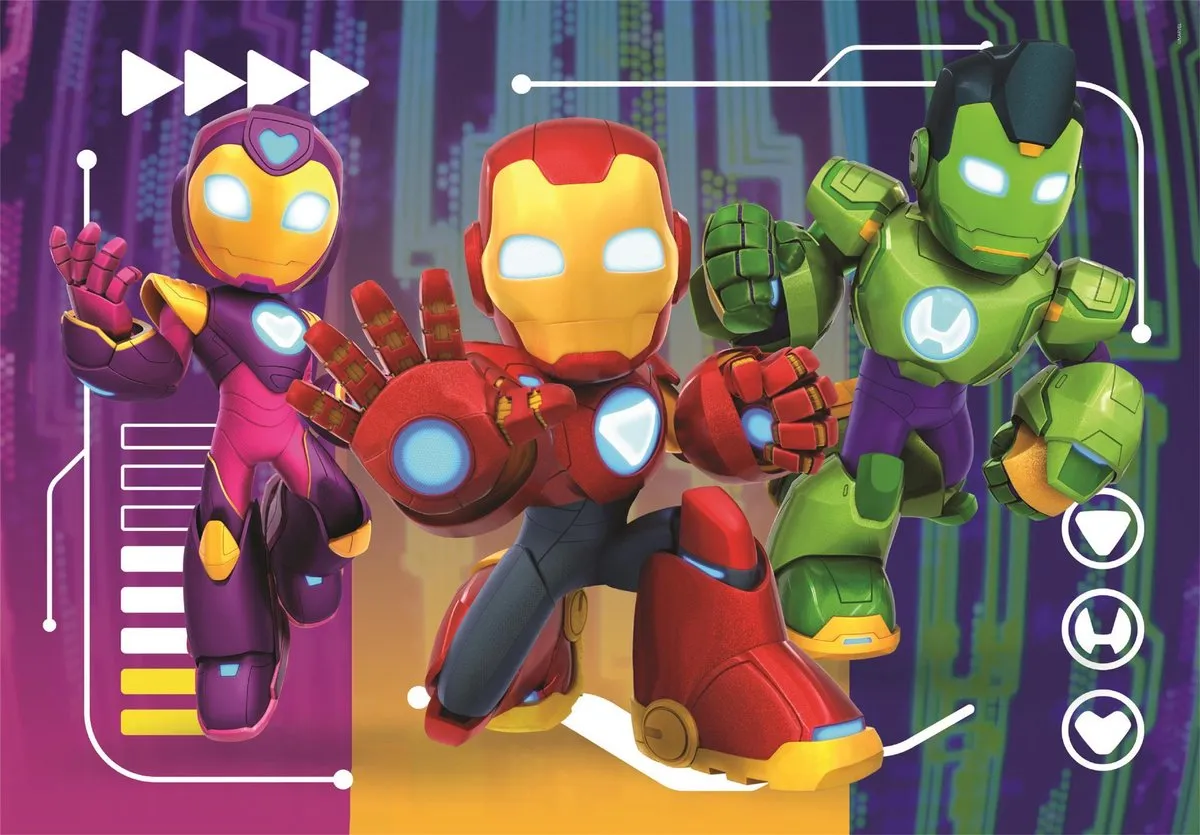 Clementoni Marvel Iron Man Puzzel 60 Stuks