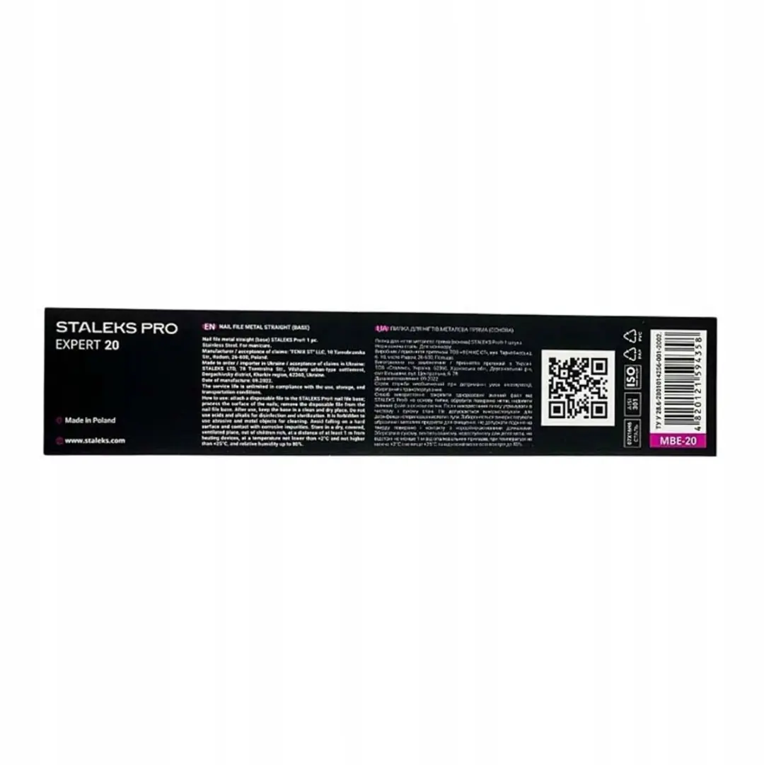 STALEKS Metalen Nagelvijl Set 31-delig - #180