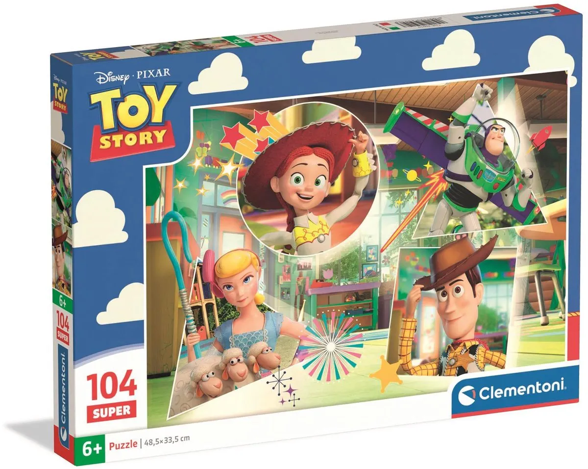 Clementoni Toy Story Puzzel 104 Stuks