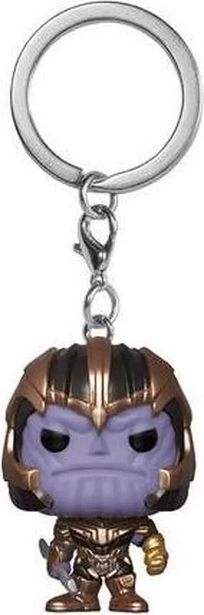 Funko Pop! Keychain Marvel Avengers Thanos FUN36680 - Multicolor