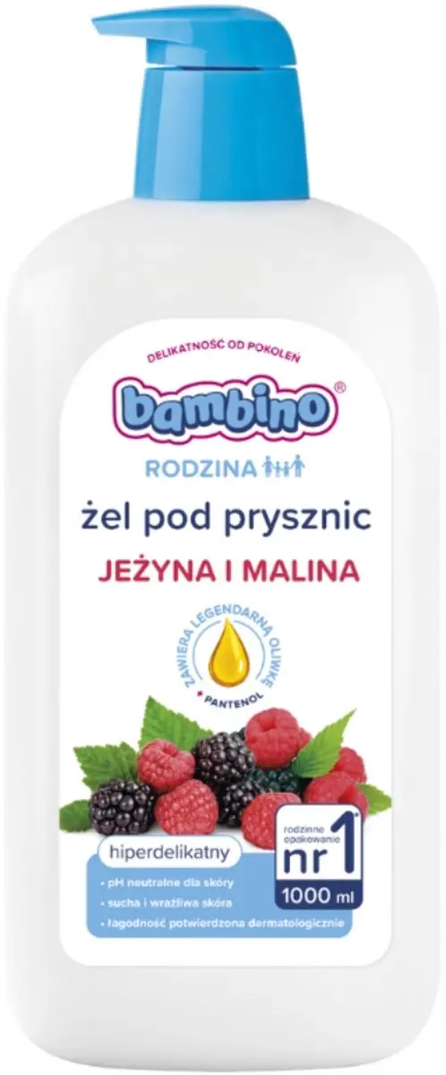 Bambino Rodzina Douchegel Jeżyn en Malin 1000ml