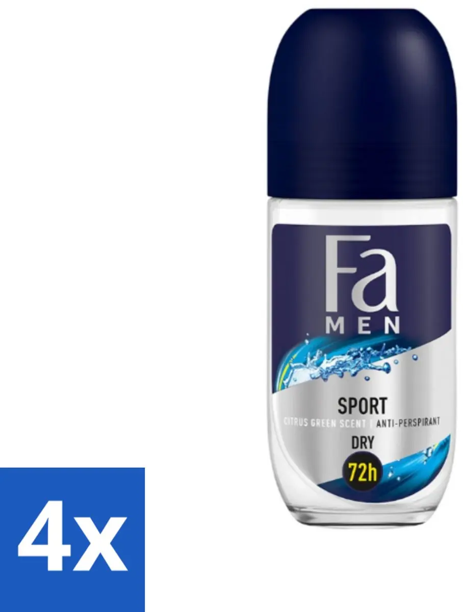 Fa Men Sport Deodorant Roller Citrus Green 200ml