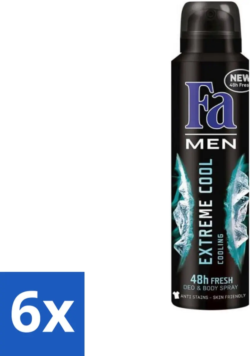Fa Men Extreme Cool Deodorant Spray 900ml