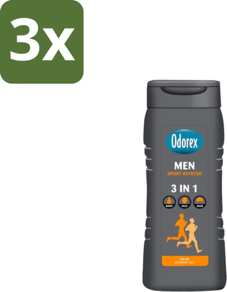 Odorex For Men Sport Refresh Douchegel 300ml