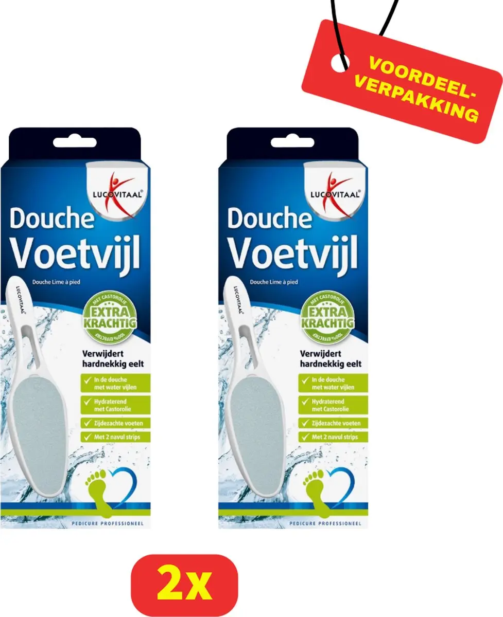 Lucovitaal Douche Voetvijl